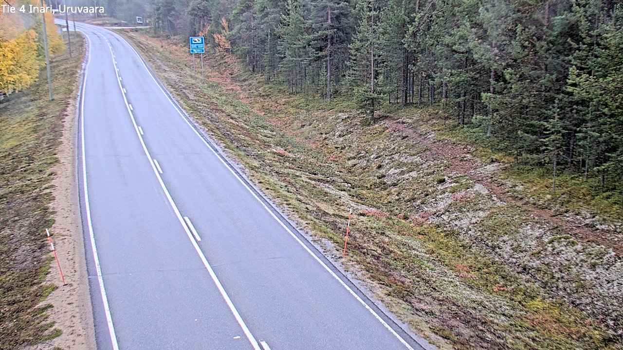 Kelikamerat Kuva Tie 4 Inari, Uruvaara, Inari, Lappi