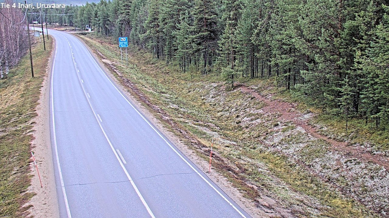 Kelikamerat Kuva Tie 4 Inari, Uruvaara, Inari, Lappi