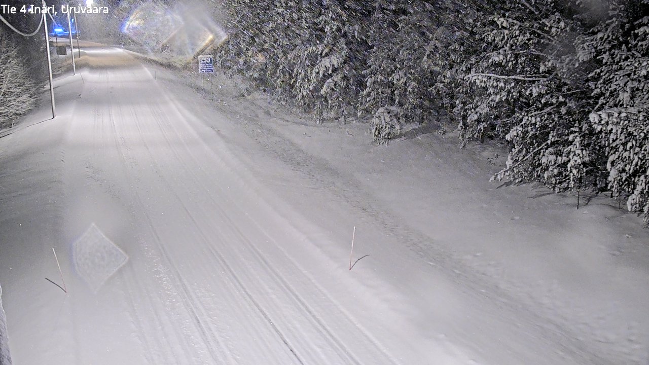 Kelikamerat Kuva Tie 4 Inari, Uruvaara, Inari, Lappi