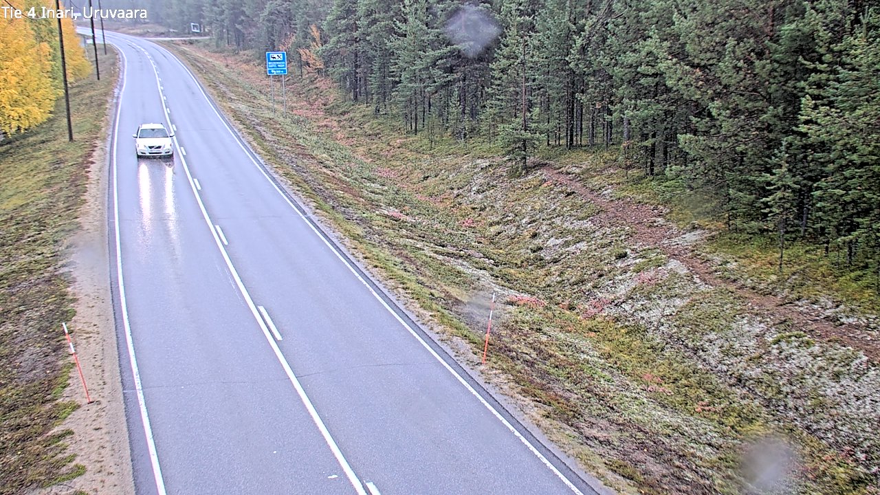 Weather Camera Image Road 4 Inari, Uruvaara, Inari, Lappi