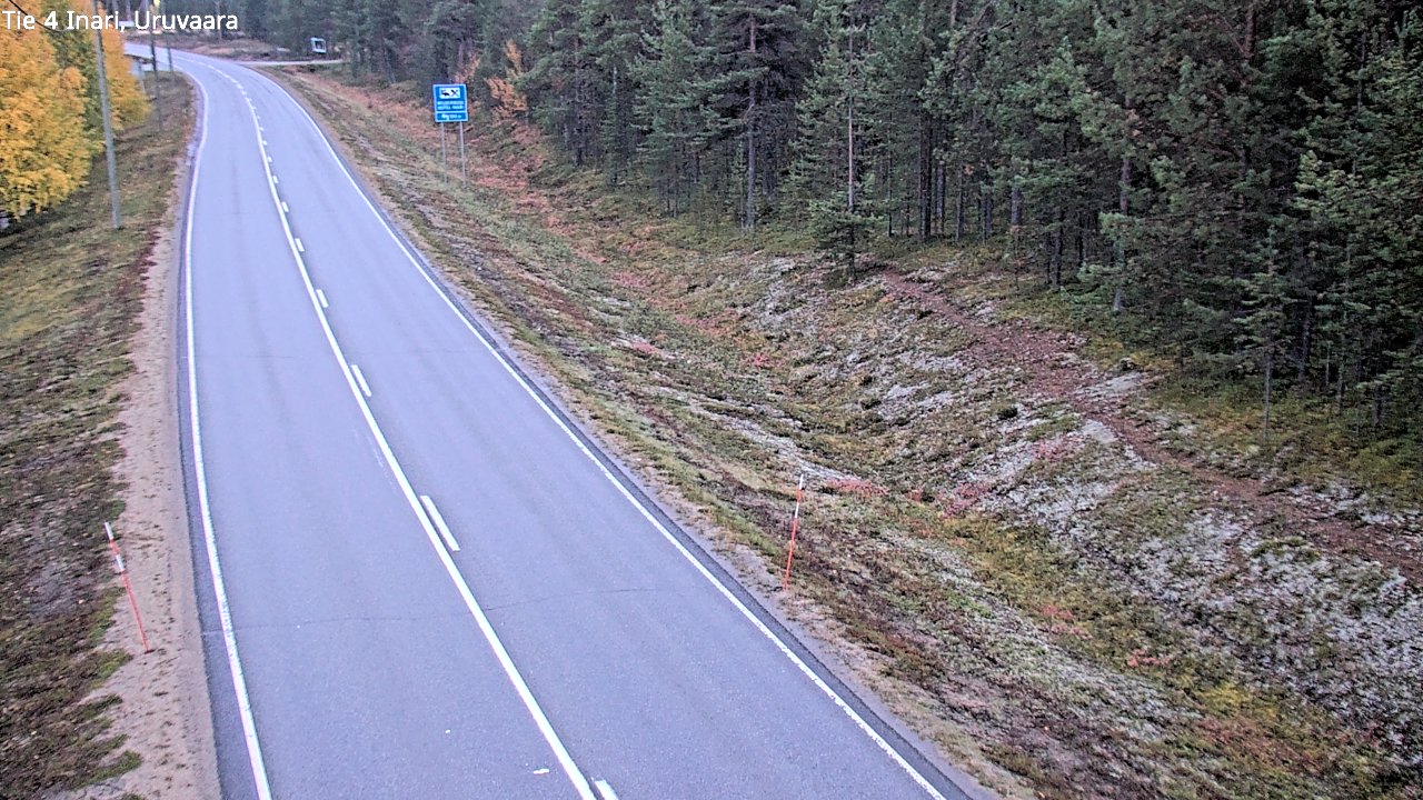 Kelikamerat Kuva Tie 4 Inari, Uruvaara, Inari, Lappi