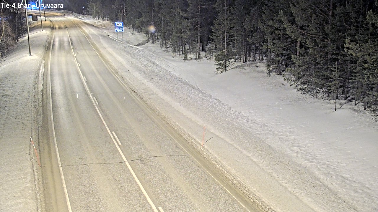 Kelikamerat Kuva Tie 4 Inari, Uruvaara, Inari, Lappi