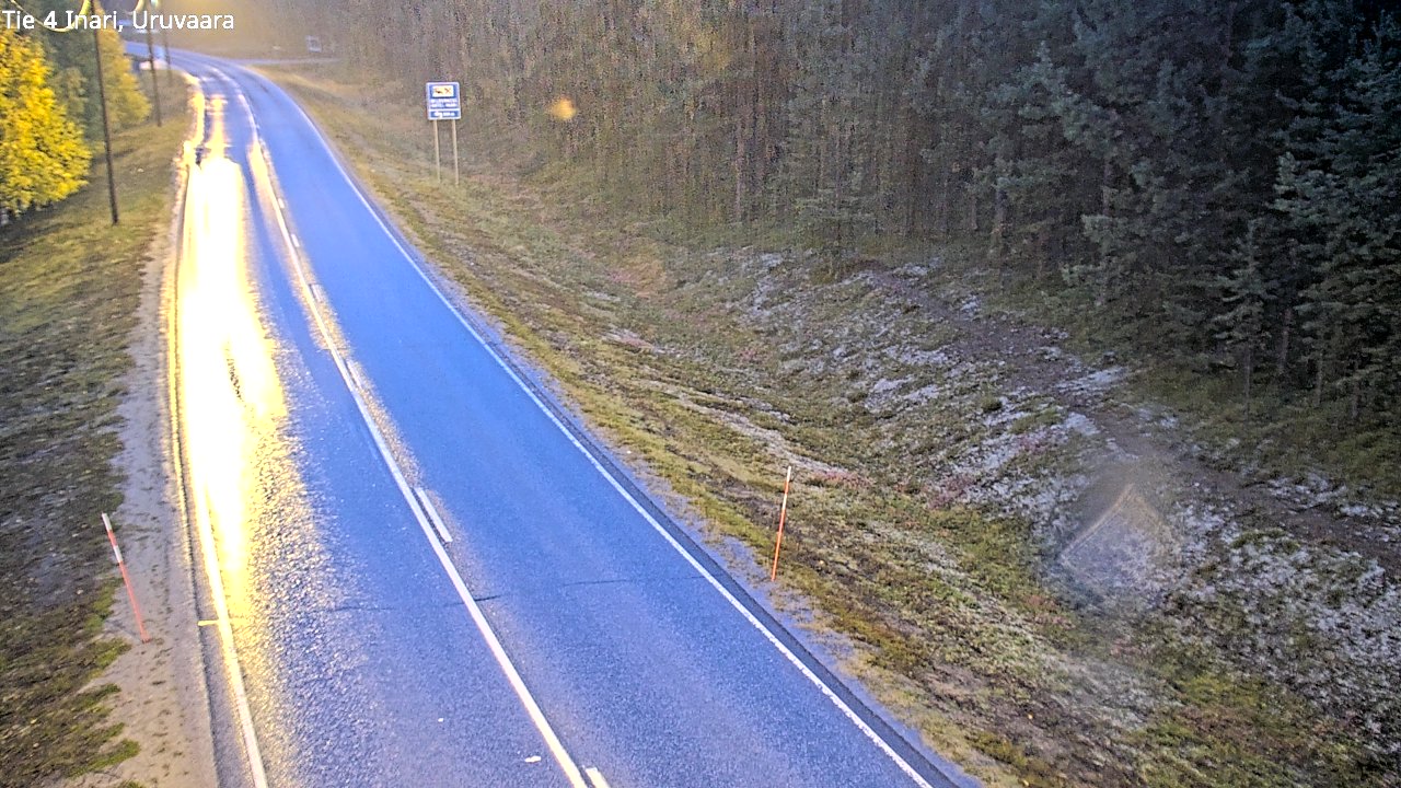Kelikamerat Kuva Tie 4 Inari, Uruvaara, Inari, Lappi