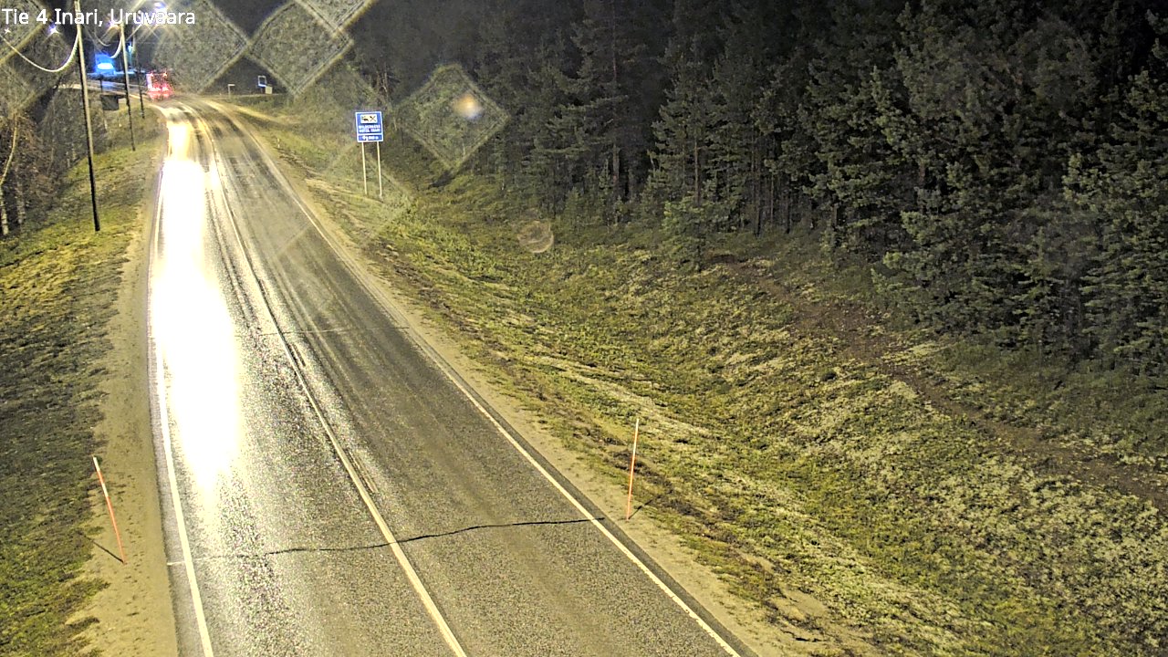 Kelikamerat Kuva Tie 4 Inari, Uruvaara, Inari, Lappi