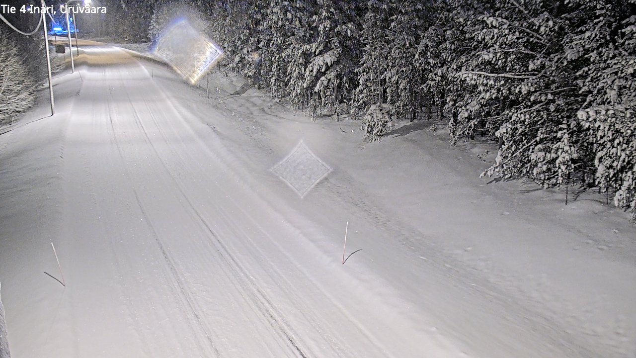 Kelikamerat Kuva Tie 4 Inari, Uruvaara, Inari, Lappi