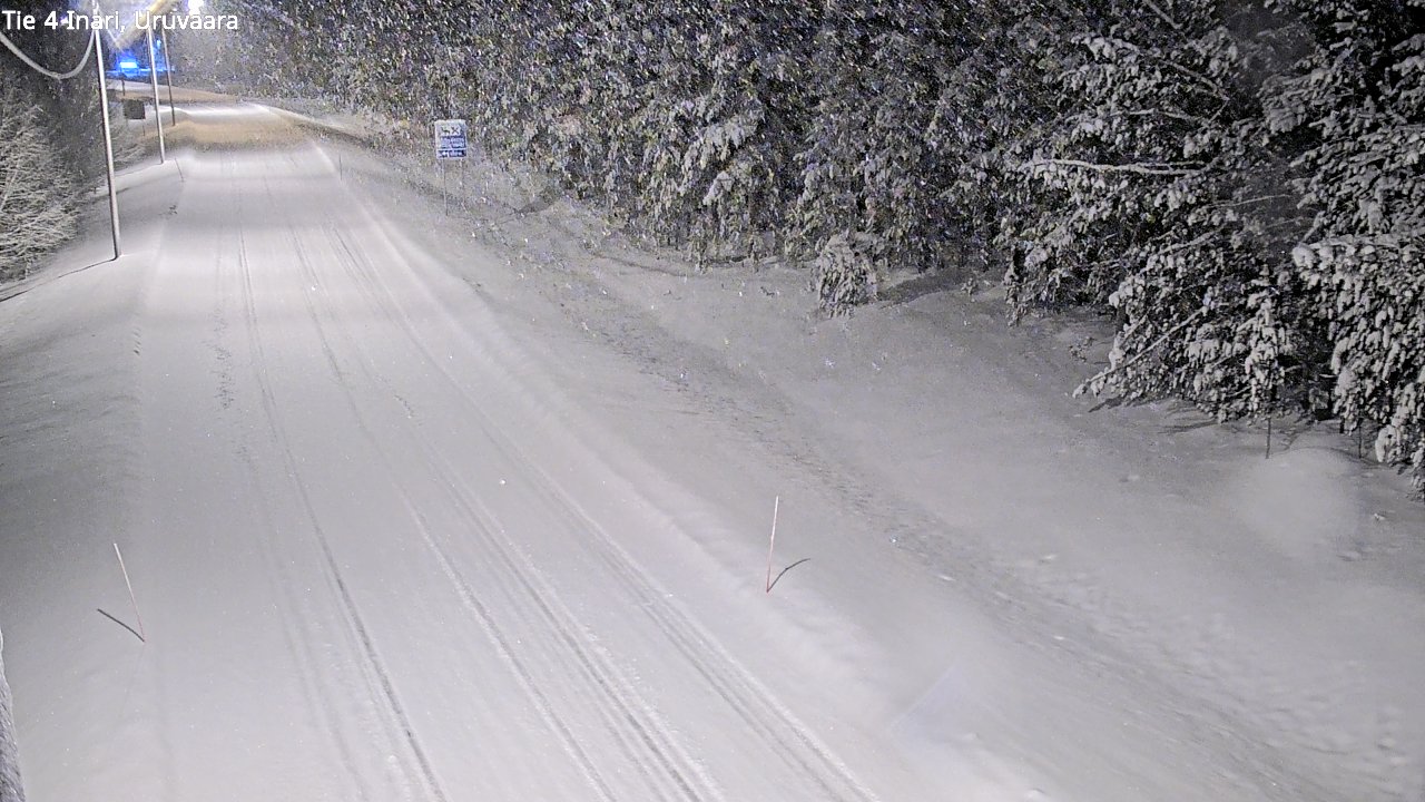 Kelikamerat Kuva Tie 4 Inari, Uruvaara, Inari, Lappi