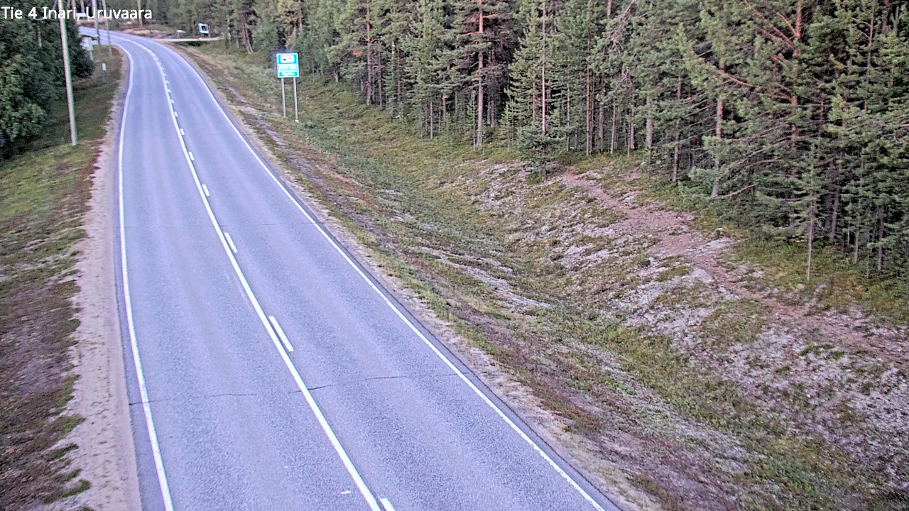 Kelikamerat Kuva Tie 4 Inari, Uruvaara, Inari, Lappi