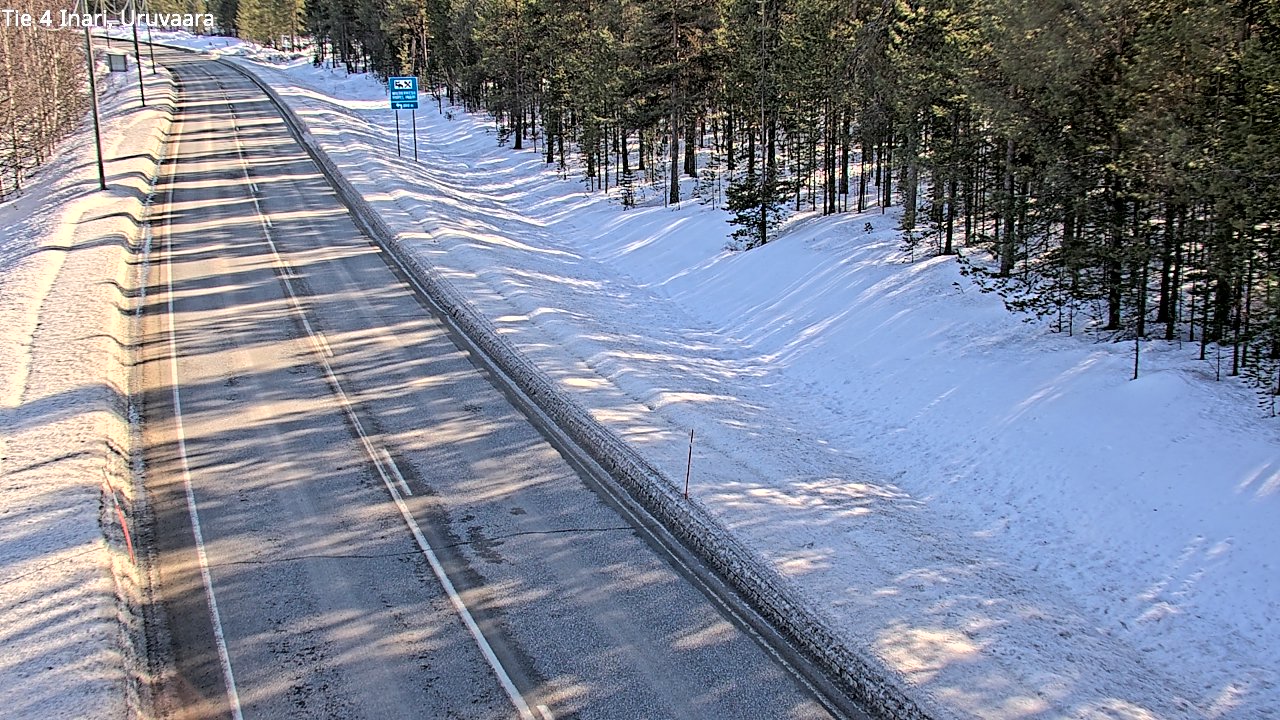 Kelikamerat Kuva Tie 4 Inari, Uruvaara, Inari, Lappi