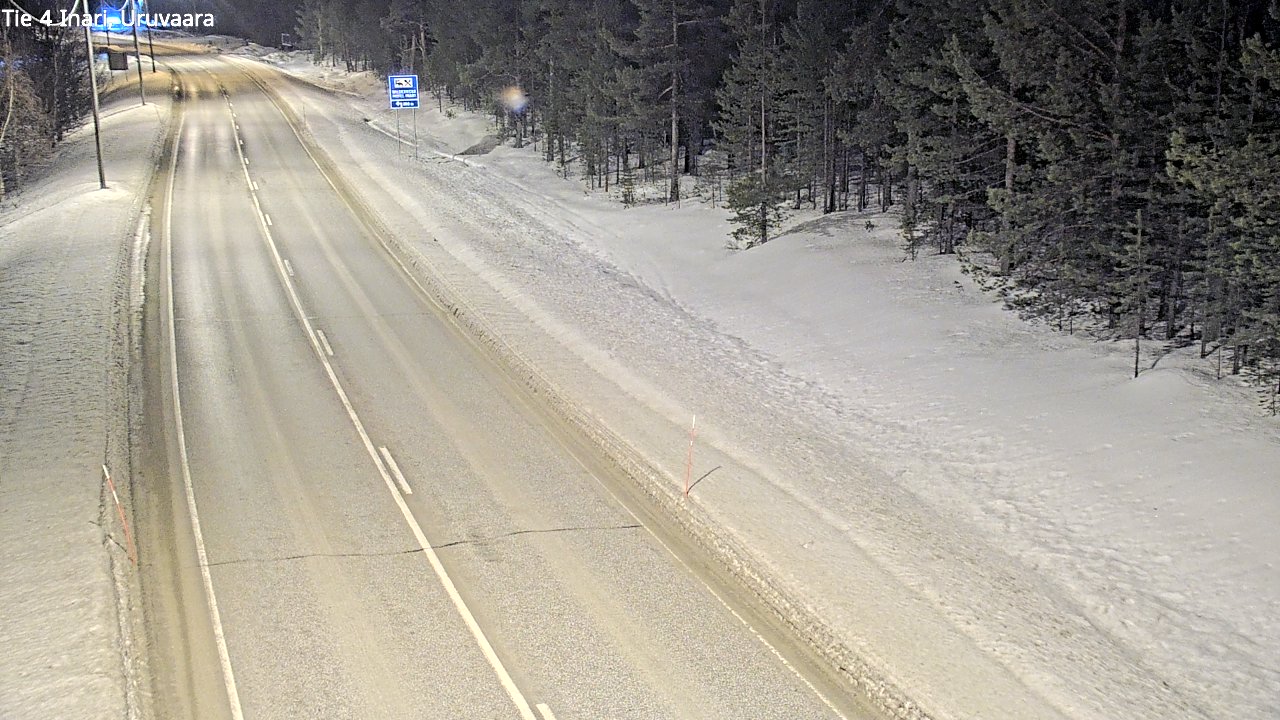 Kelikamerat Kuva Tie 4 Inari, Uruvaara, Inari, Lappi