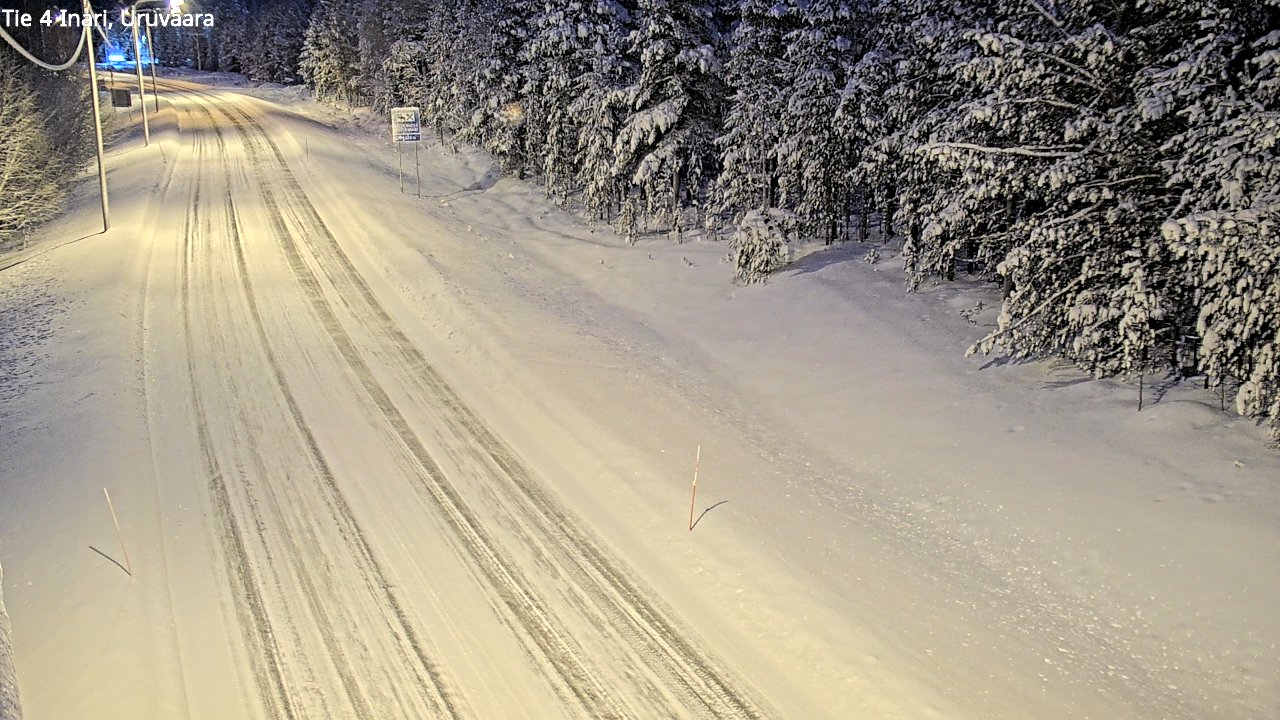 Kelikamerat Kuva Tie 4 Inari, Uruvaara, Inari, Lappi