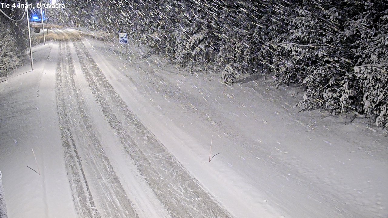 Kelikamerat Kuva Tie 4 Inari, Uruvaara, Inari, Lappi