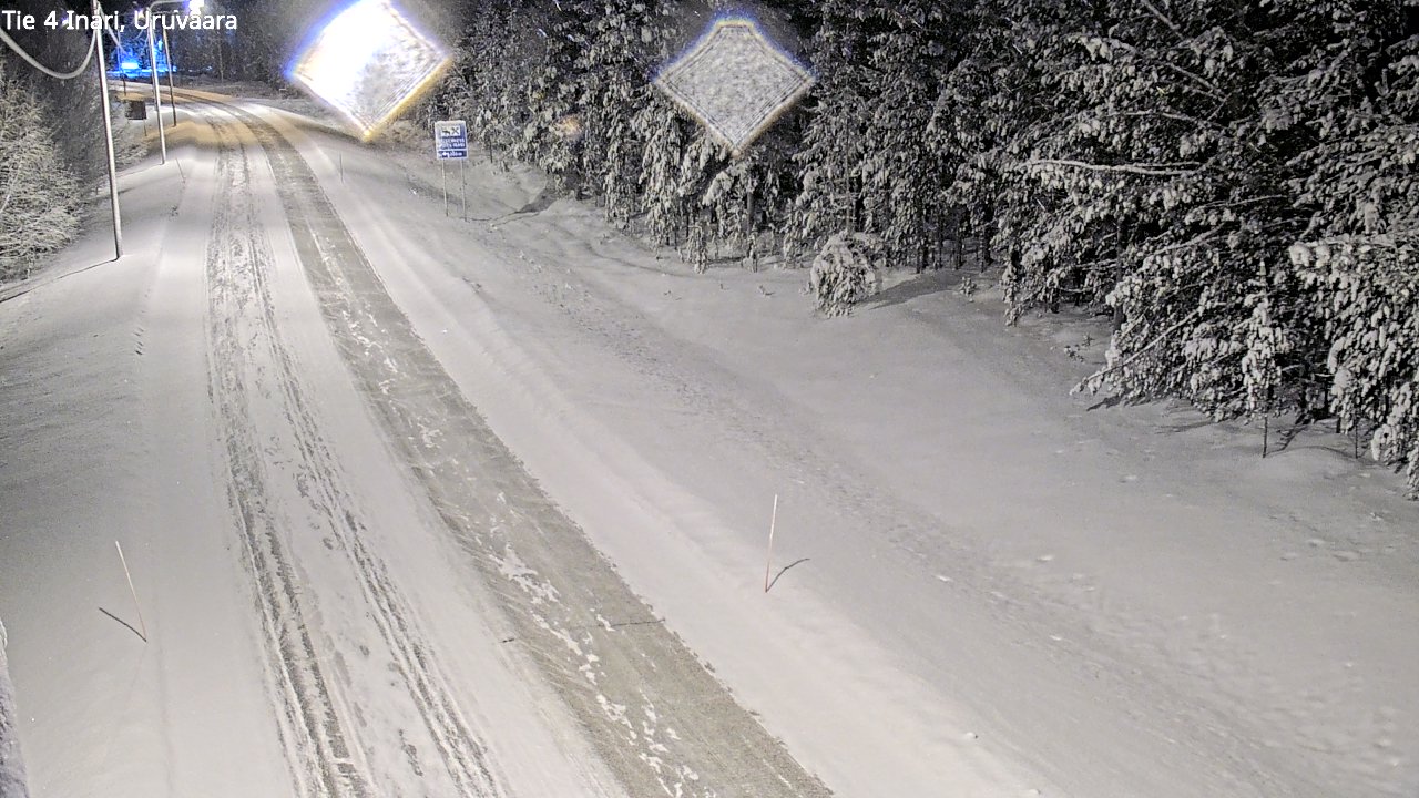 Kelikamerat Kuva Tie 4 Inari, Uruvaara, Inari, Lappi