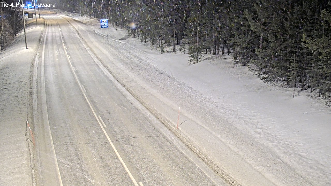 Kelikamerat Kuva Tie 4 Inari, Uruvaara, Inari, Lappi