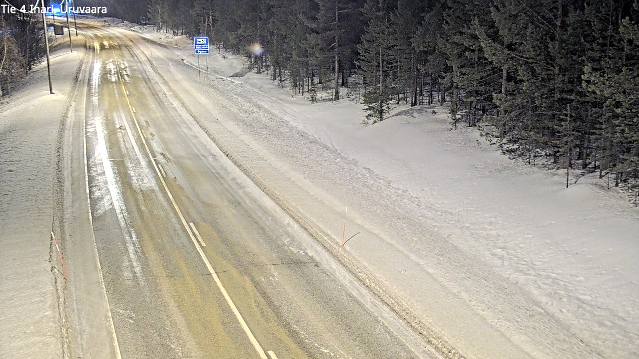 Kelikamerat Kuva Tie 4 Inari, Uruvaara, Inari, Lappi