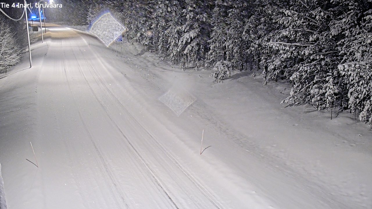 Kelikamerat Kuva Tie 4 Inari, Uruvaara, Inari, Lappi