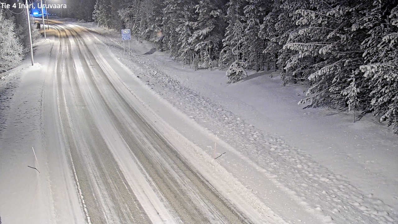 Kelikamerat Kuva Tie 4 Inari, Uruvaara, Inari, Lappi