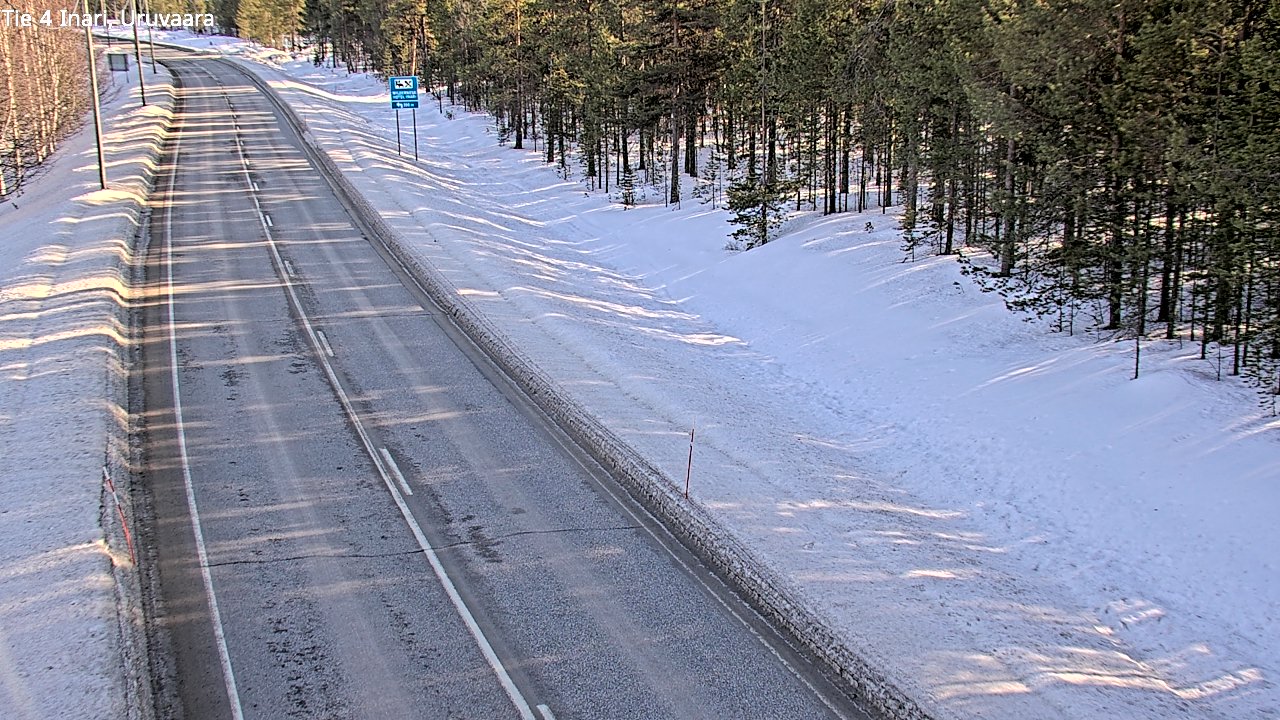 Kelikamerat Kuva Tie 4 Inari, Uruvaara, Inari, Lappi