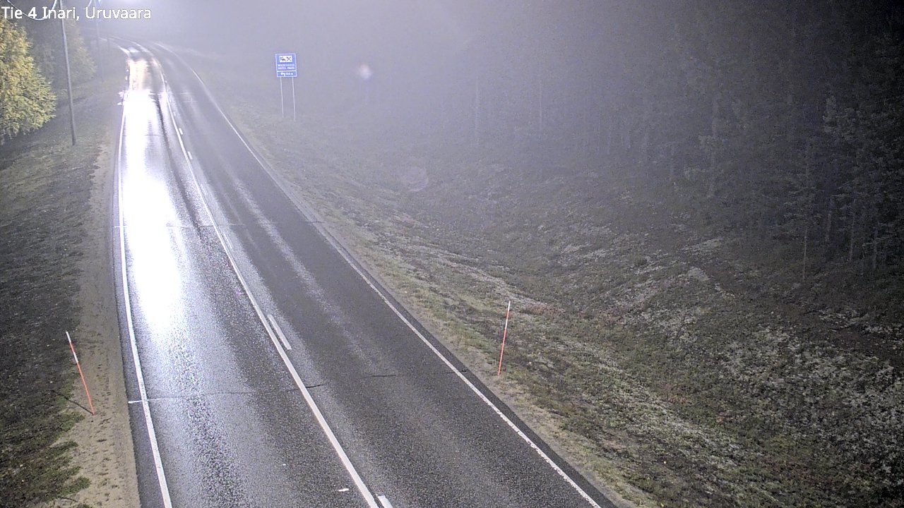 Kelikamerat Kuva Tie 4 Inari, Uruvaara, Inari, Lappi