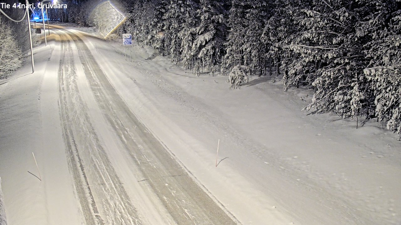 Kelikamerat Kuva Tie 4 Inari, Uruvaara, Inari, Lappi