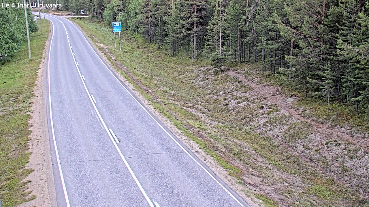 Kelikamerat Kuva Tie 4 Inari, Uruvaara, Inari, Lappi