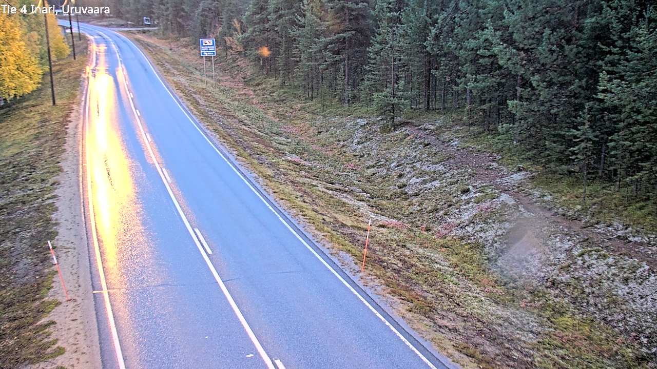 Kelikamerat Kuva Tie 4 Inari, Uruvaara, Inari, Lappi