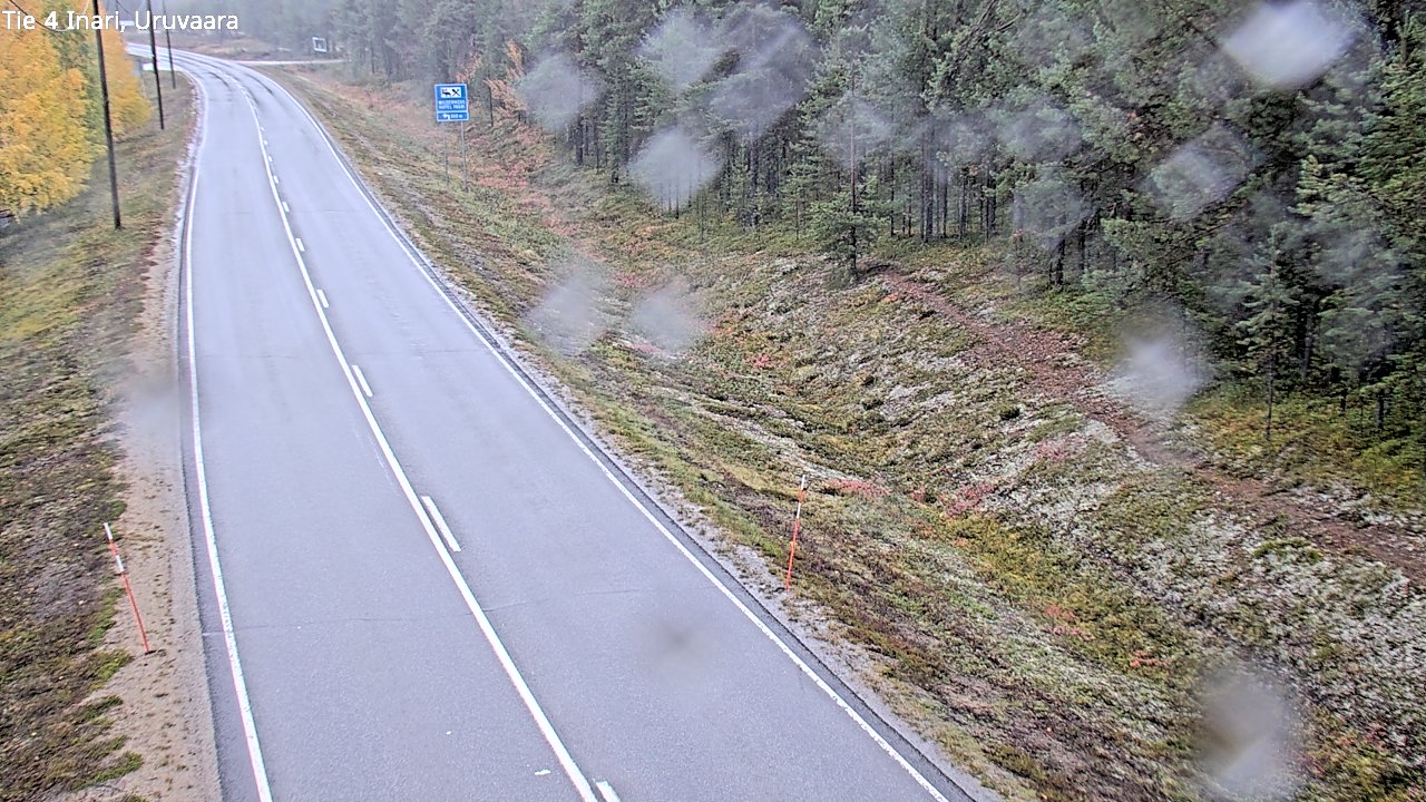 Weather Camera Image Road 4 Inari, Uruvaara, Inari, Lappi