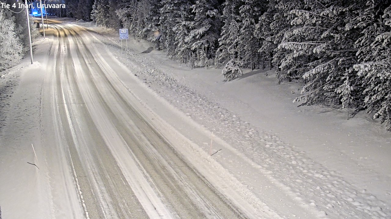 Kelikamerat Kuva Tie 4 Inari, Uruvaara, Inari, Lappi