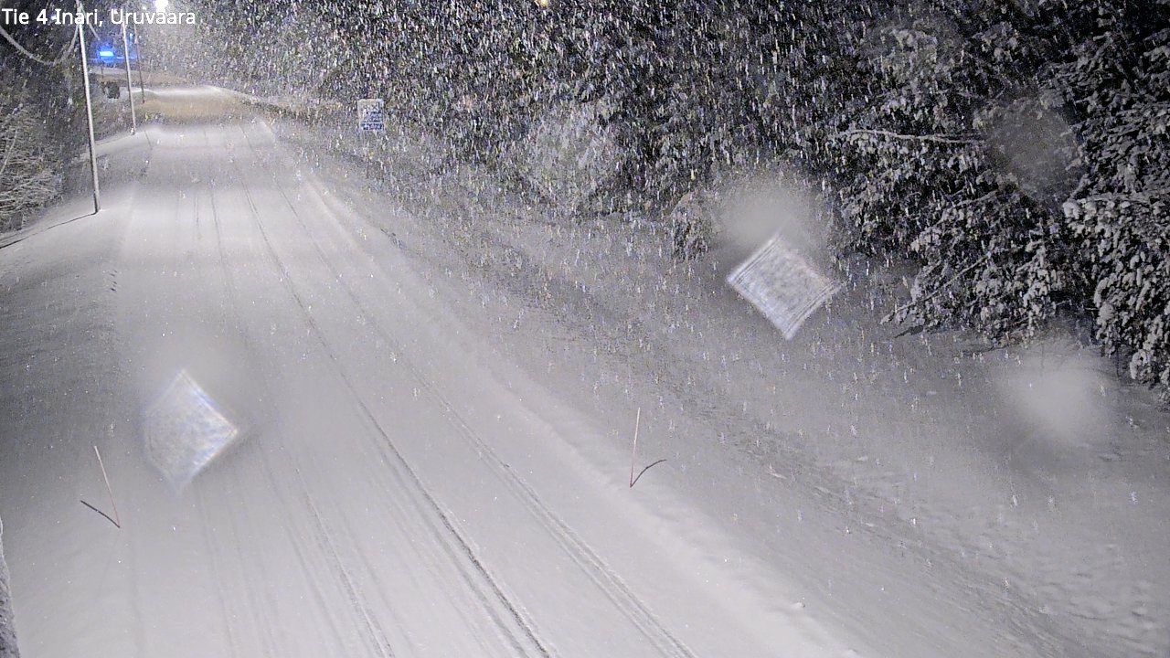 Kelikamerat Kuva Tie 4 Inari, Uruvaara, Inari, Lappi