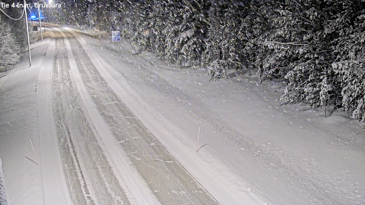 Kelikamerat Kuva Tie 4 Inari, Uruvaara, Inari, Lappi
