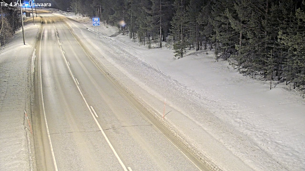 Kelikamerat Kuva Tie 4 Inari, Uruvaara, Inari, Lappi