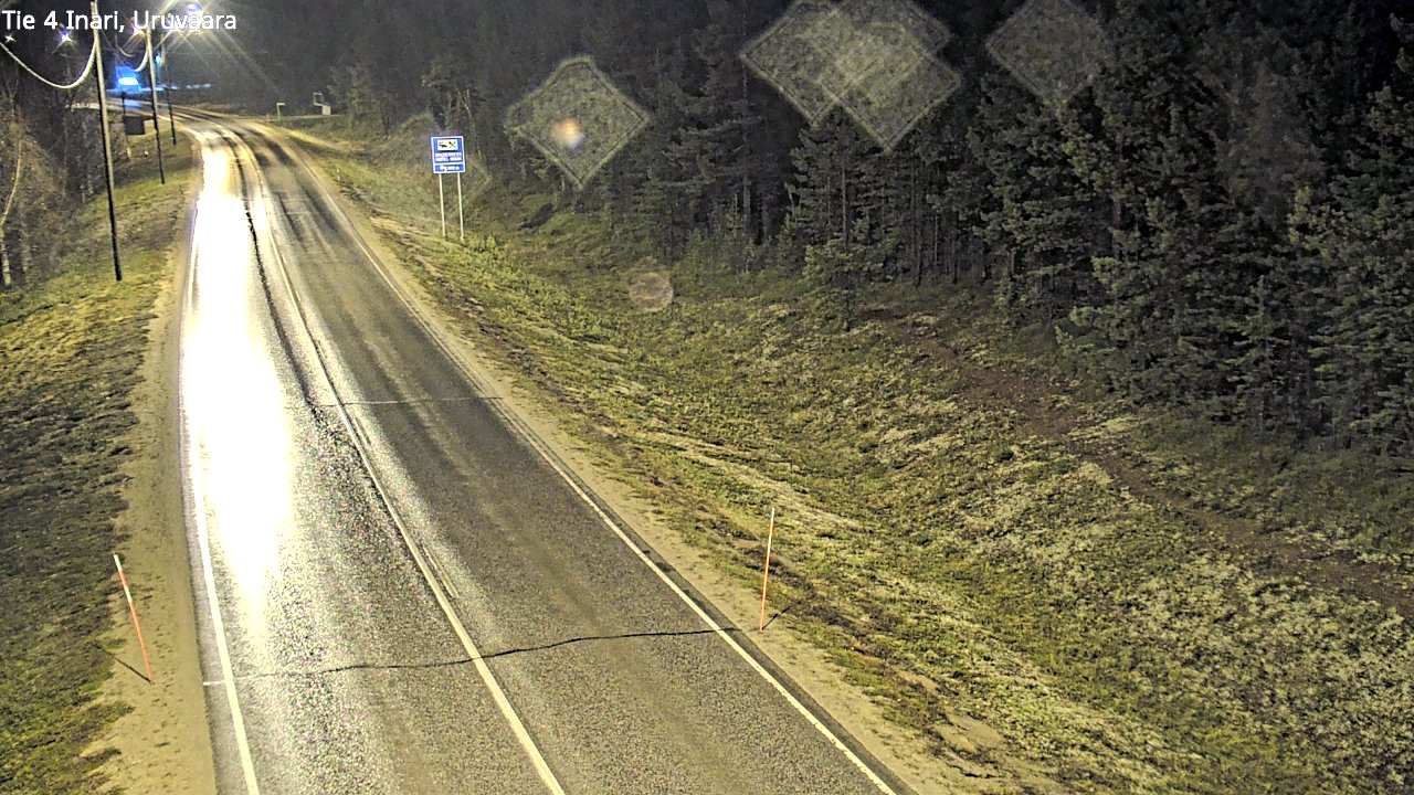 Kelikamerat Kuva Tie 4 Inari, Uruvaara, Inari, Lappi