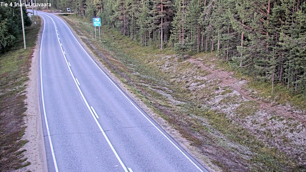 Kelikamerat Kuva Tie 4 Inari, Uruvaara, Inari, Lappi