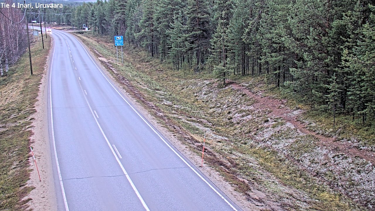 Kelikamerat Kuva Tie 4 Inari, Uruvaara, Inari, Lappi