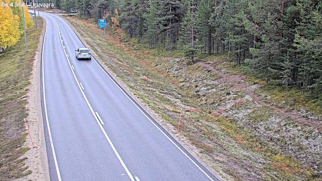Kelikamerat Kuva Tie 4 Inari, Uruvaara, Inari, Lappi