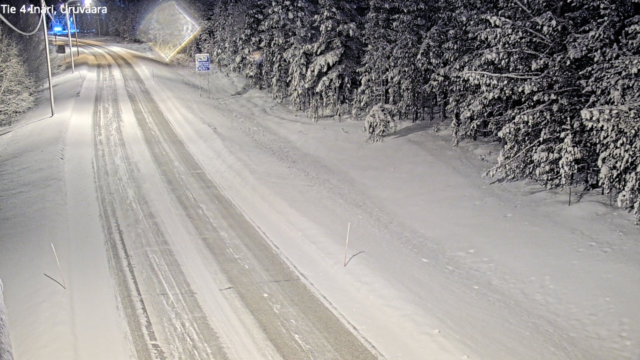 Kelikamerat Kuva Tie 4 Inari, Uruvaara, Inari, Lappi