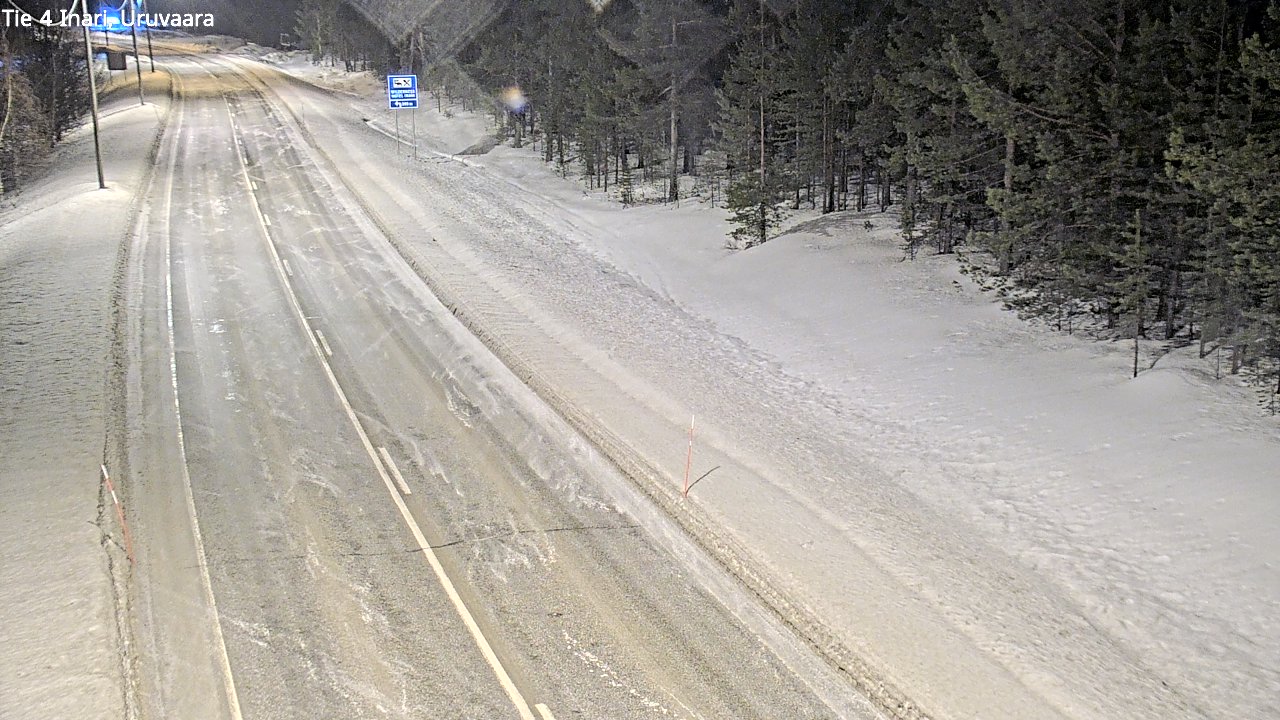 Kelikamerat Kuva Tie 4 Inari, Uruvaara, Inari, Lappi