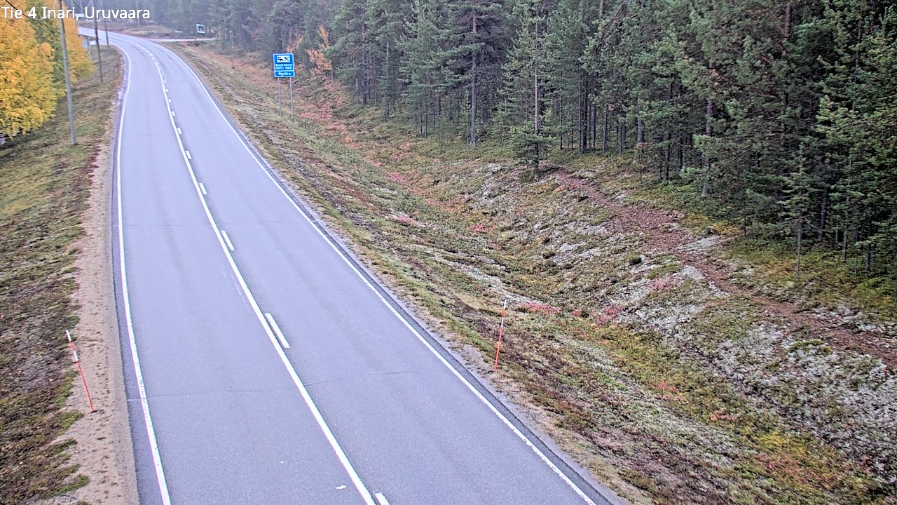 Kelikamerat Kuva Tie 4 Inari, Uruvaara, Inari, Lappi
