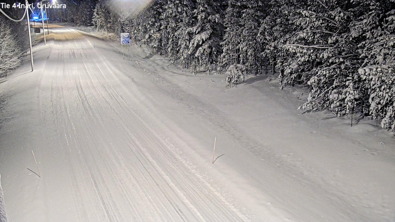 Kelikamerat Kuva Tie 4 Inari, Uruvaara, Inari, Lappi