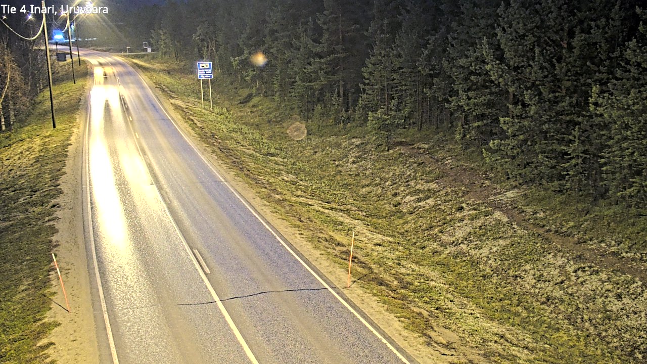 Kelikamerat Kuva Tie 4 Inari, Uruvaara, Inari, Lappi