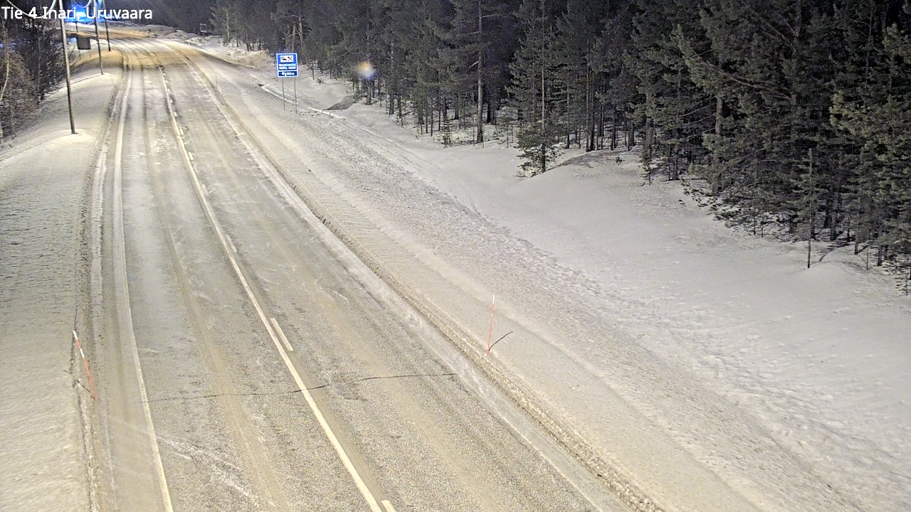 Kelikamerat Kuva Tie 4 Inari, Uruvaara, Inari, Lappi