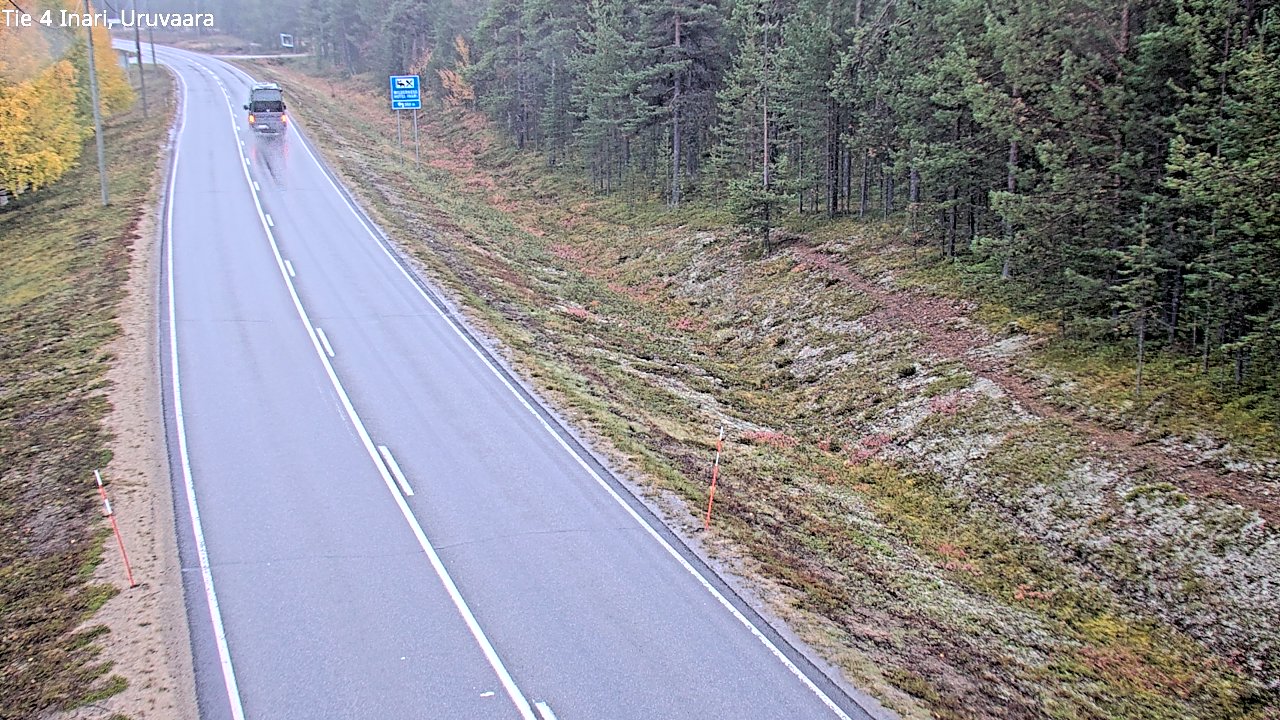 Kelikamerat Kuva Tie 4 Inari, Uruvaara, Inari, Lappi
