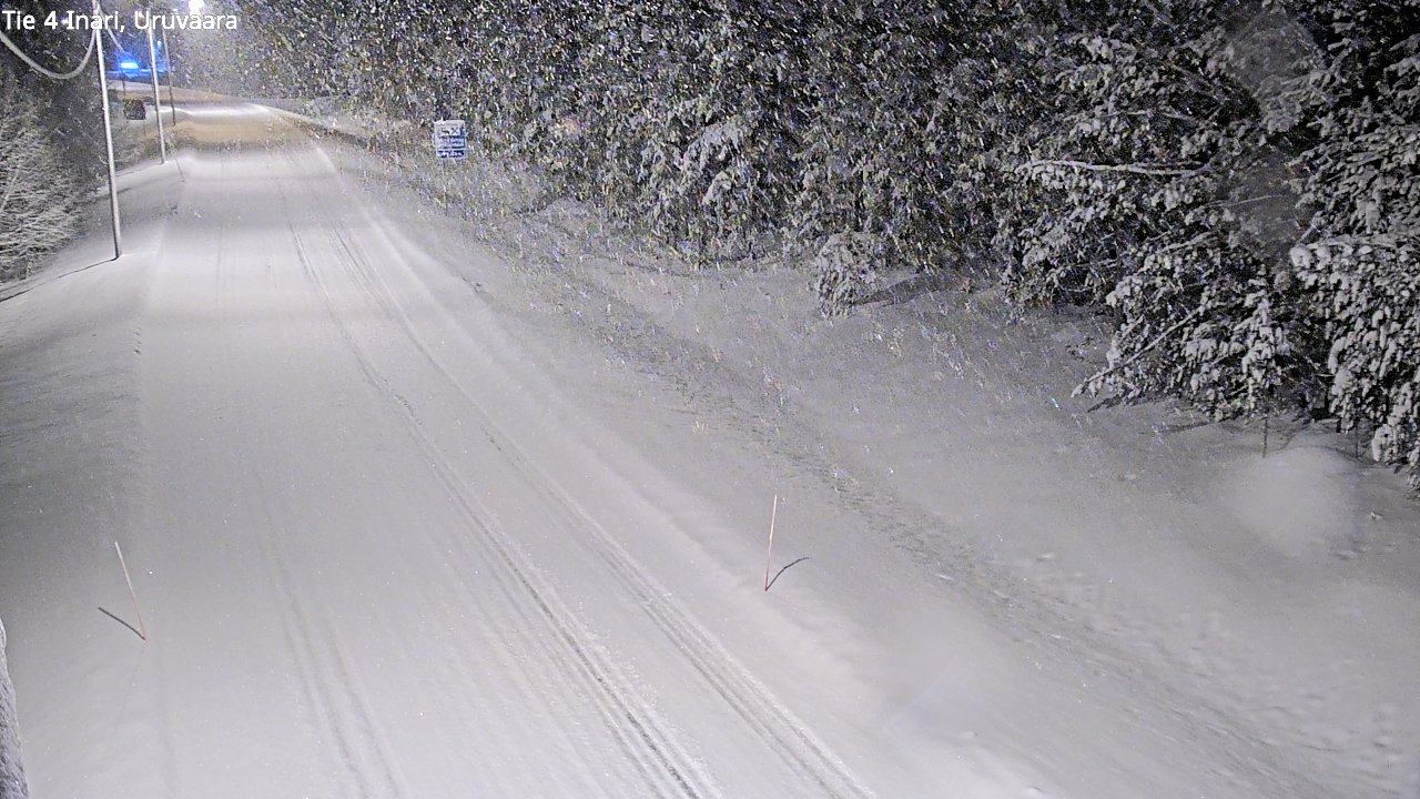 Kelikamerat Kuva Tie 4 Inari, Uruvaara, Inari, Lappi