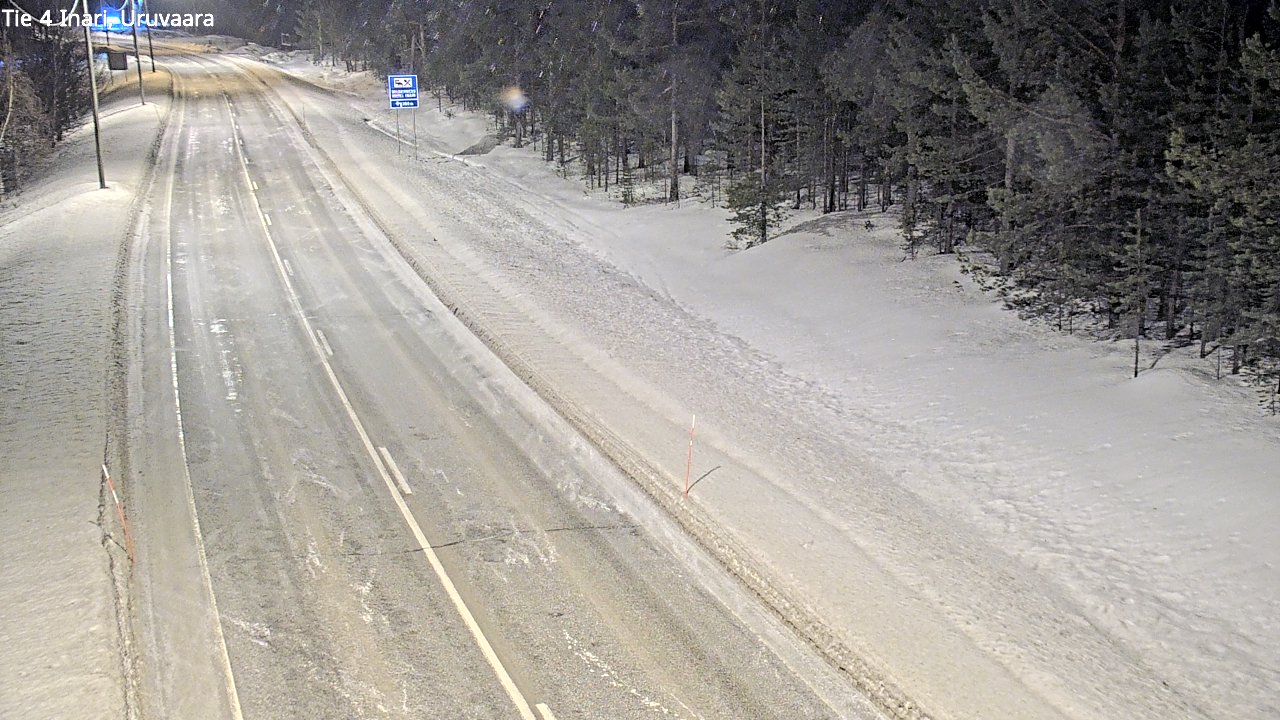 Kelikamerat Kuva Tie 4 Inari, Uruvaara, Inari, Lappi