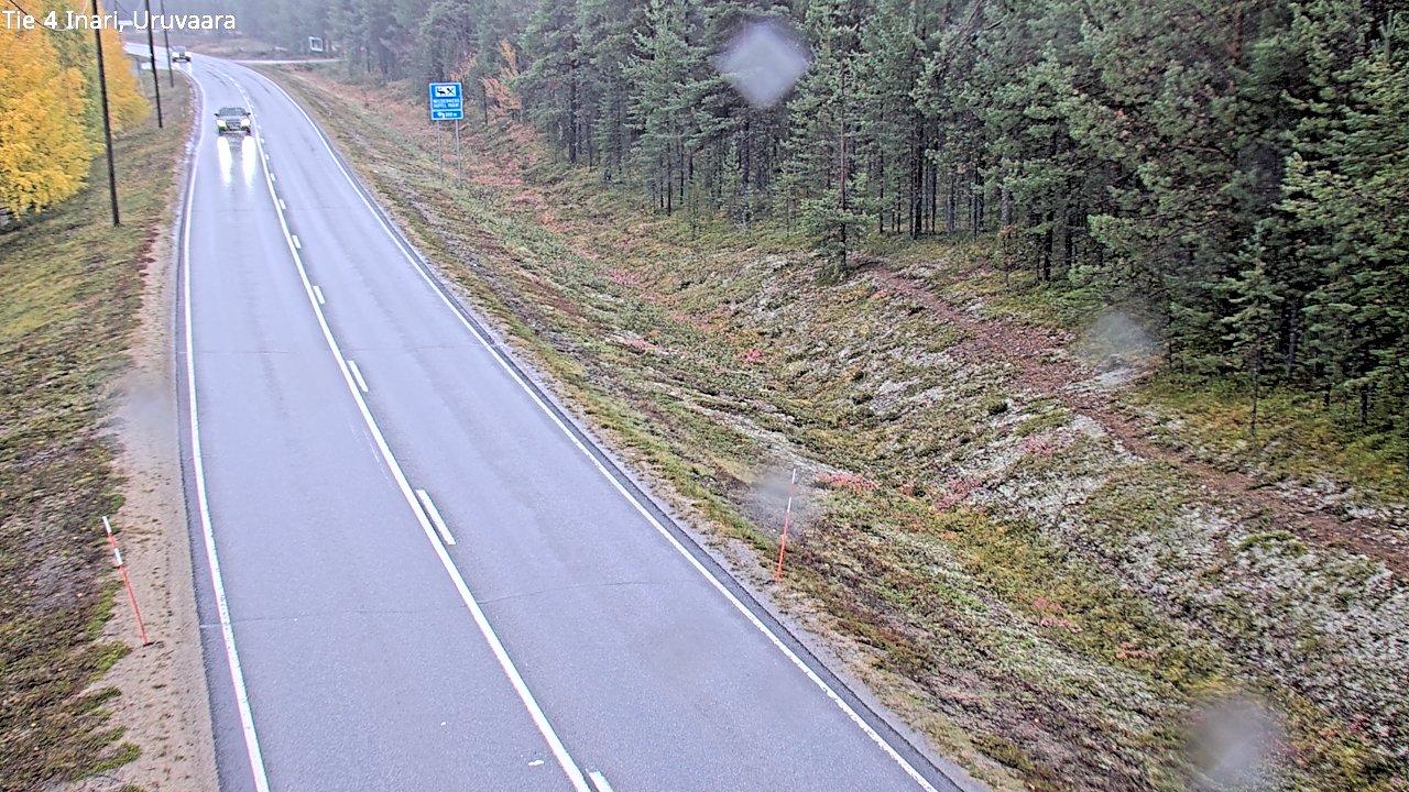 Weather Camera Image Road 4 Inari, Uruvaara, Inari, Lappi