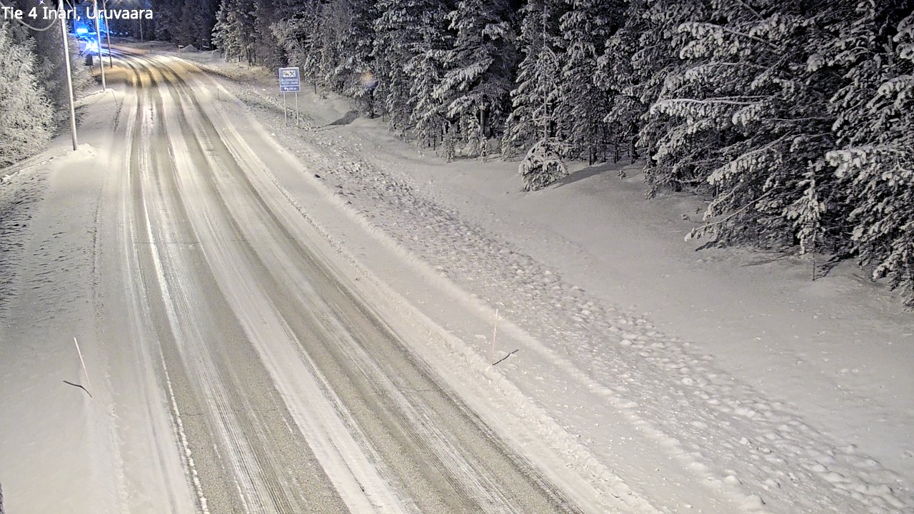 Kelikamerat Kuva Tie 4 Inari, Uruvaara, Inari, Lappi