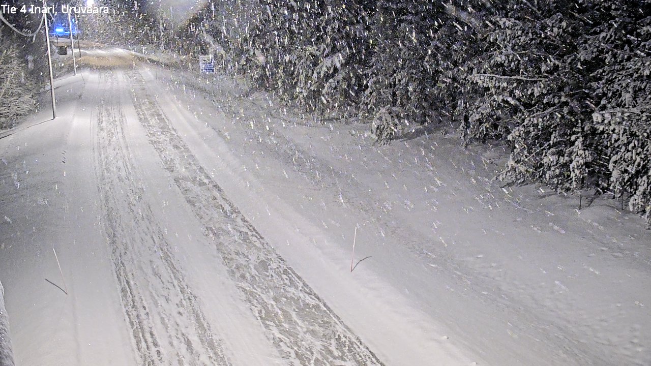 Kelikamerat Kuva Tie 4 Inari, Uruvaara, Inari, Lappi
