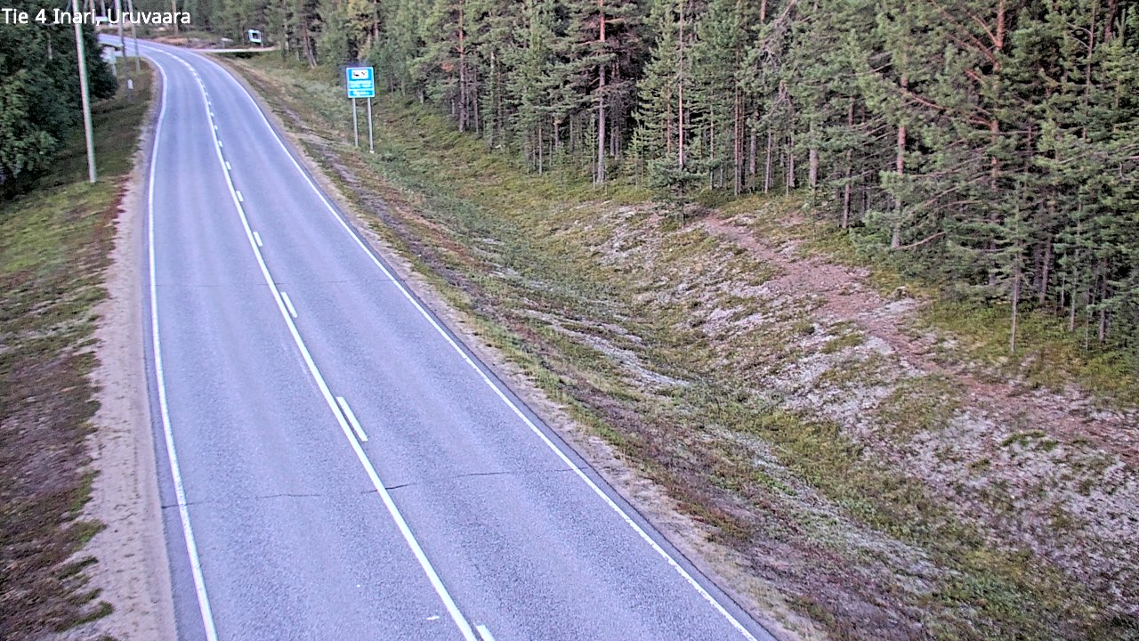Kelikamerat Kuva Tie 4 Inari, Uruvaara, Inari, Lappi