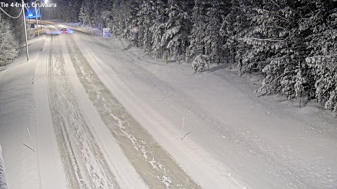 Kelikamerat Kuva Tie 4 Inari, Uruvaara, Inari, Lappi