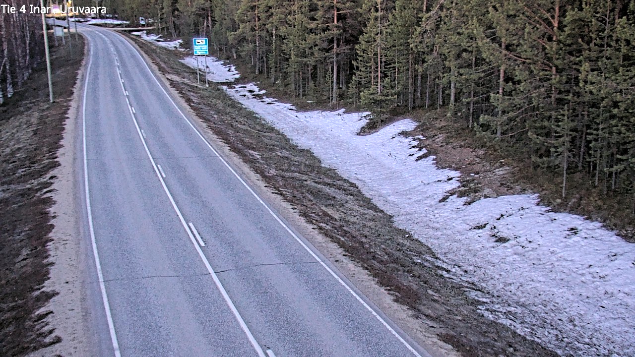 Kelikamerat Kuva Tie 4 Inari, Uruvaara, Inari, Lappi