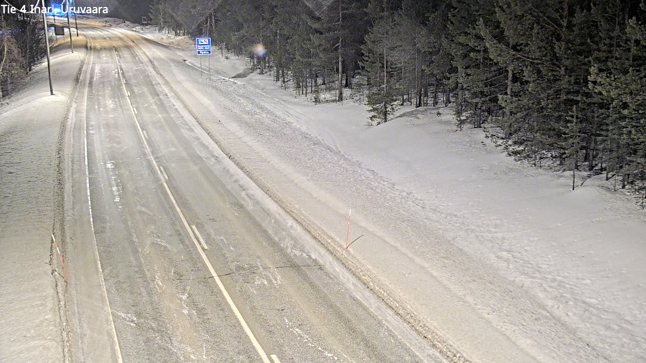 Kelikamerat Kuva Tie 4 Inari, Uruvaara, Inari, Lappi